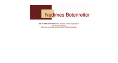 Desktop Screenshot of nedime.de